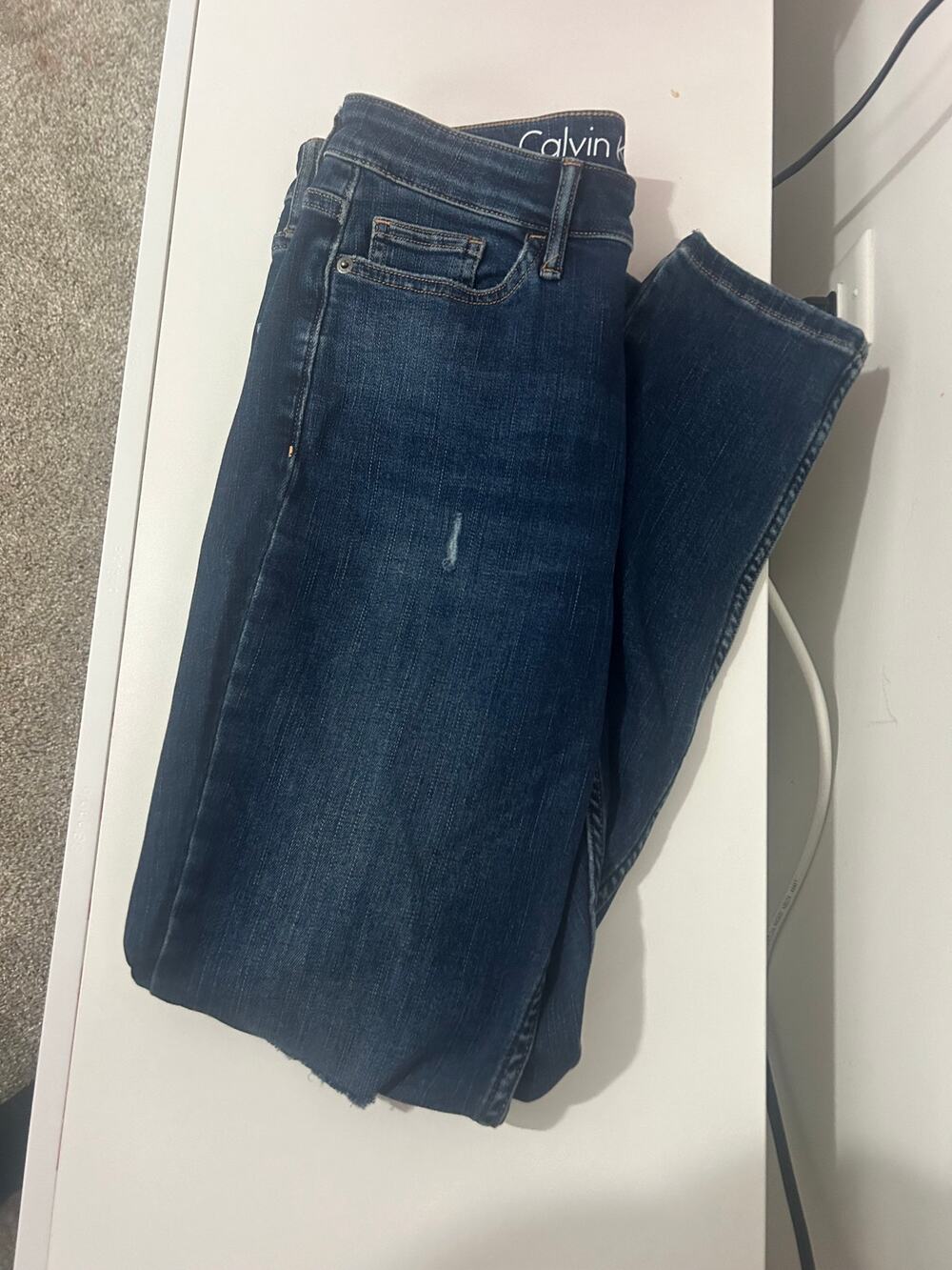Calvin Klein High Rise Ankle Skinny Jeans *Size 6*